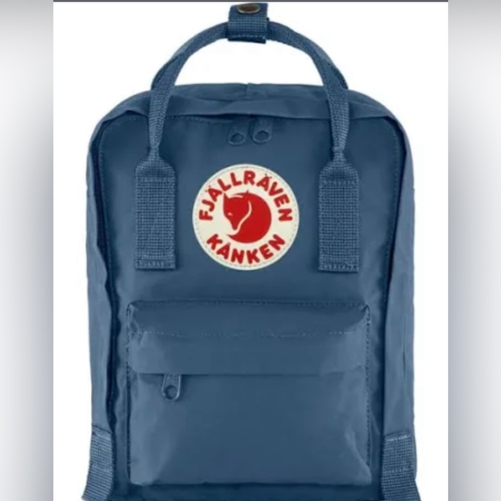 Fjallraven Kanken Mini Blue Backpack
